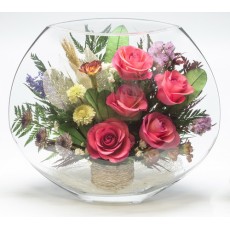 "NaturalFlowers" Арт: EMRp-03 цветы в стекле